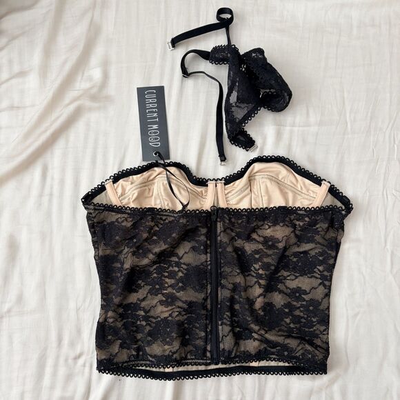 Dolls Kill Total Siren Lace Corset Top NWT - Picture 3 of 5